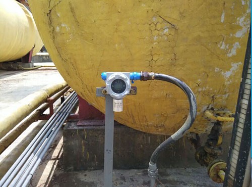 有毒有害氣體濃度檢測(cè)儀安裝現(xiàn)場(chǎng)