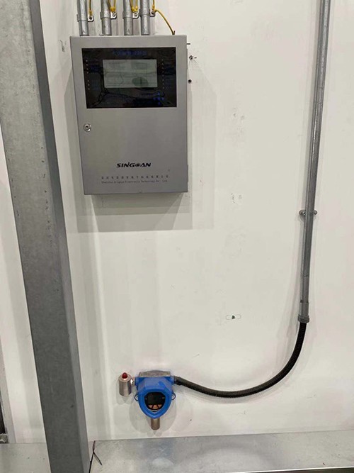 智能防爆型光氣檢測儀安裝現場圖