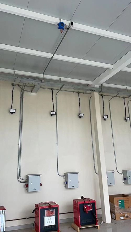 智能防爆型光氣檢測儀安裝現場