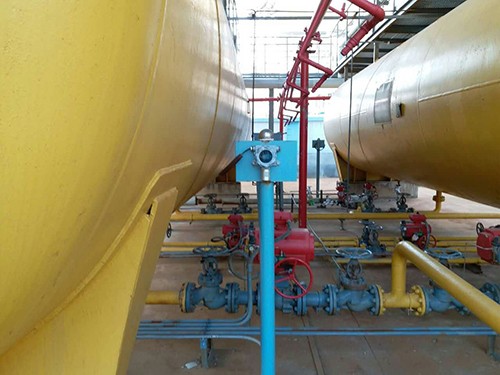 氣體檢測儀現場圖