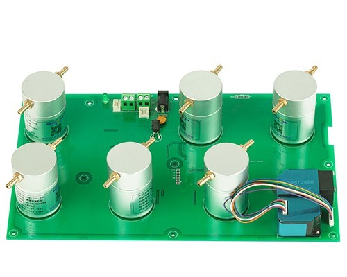 智能型電化學氣體傳感器模組