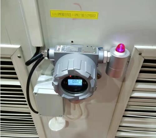 科研實驗室氣體檢測儀現場圖
