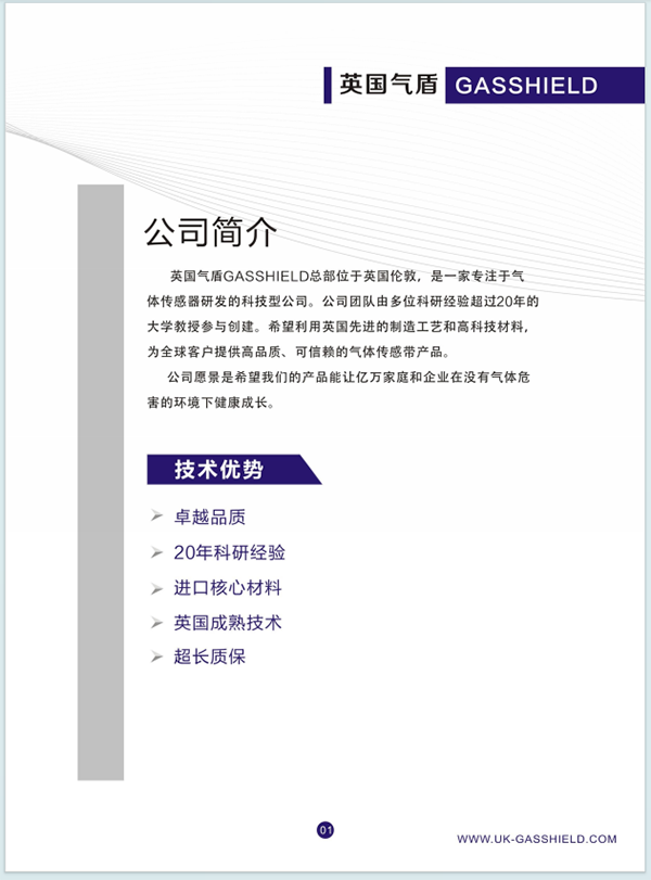 可燃氣體傳感器資料大全目錄